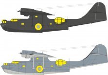 Eduard Masque 1/48 PBY-5A TFace pour Eduard/Revell Eduard Masque 1/48 PBY-5A TFace pour Eduard/Revell