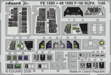 Eduard F-16I Sufa Kinetic Gold Edition 1/48 Eduard F-16I Sufa Kinetic Gold Edition 1/48