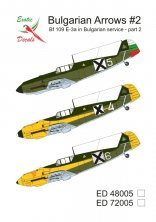 1/48 Bulgarian Arrows Part 2 Messerschmitt Bf-109E-3a 1/48 Bulgarian Arrows Part 2 Messerschmitt Bf-109E-3a