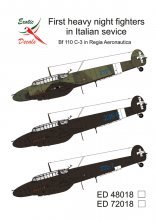 1/48 First heavy night fighters in Italian service-Bf 110C-3 1/48 First heavy night fighters in Italian service-Bf 110C-3