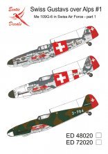 1/48 Swiss Gustavs over Alps Part 1 Bf-109G-6 1/48 Swiss Gustavs over Alps Part 1 Bf-109G-6