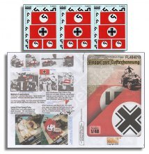 1/48 German Aerial Identification Recognition Flags markers 1/48 German Aerial Identification Recognition Flags markers