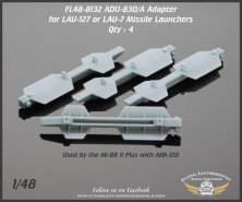 1/48 ADU-830/A Adapter for LAU-127 or LAU-7 missile launchers 1/48 ADU-830/A Adapter for LAU-127 or LAU-7 missile launchers