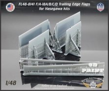 1/48 McDonnell-Douglas F/A-18 legacy Hornet Trailing edge Flaps 1/48 McDonnell-Douglas F/A-18 legacy Hornet Trailing edge Flaps