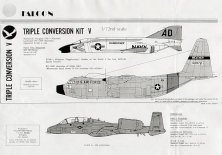 Falcon 1/72 HC-130F, A-10B Thunderbolt II, F4H-1 Phantom Falcon 1/72 HC-130F, A-10B Thunderbolt II, F4H-1 Phantom