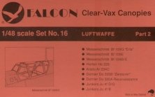 Luftwaffe part 2. vacuum canopies 1/48 Luftwaffe part 2. vacuum canopies 1/48