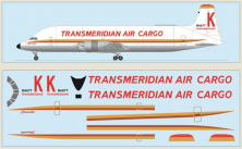 1/144 Canadair CL-44 Guppy Transmeridian Air Cargo 1/144 Canadair CL-44 Guppy Transmeridian Air Cargo