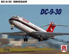1/72 Douglas DC-9 Swissair DC-9-30 1/72 Douglas DC-9 Swissair DC-9-30