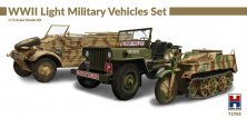 1/72 WWII Light Military Vehicles Set 1/72 WWII Light Military Vehicles Set