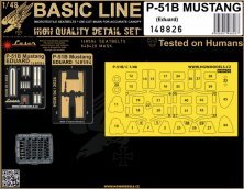 1/48 P-51B Mustang for Eduard BASIC LINE 1/48 P-51B Mustang for Eduard BASIC LINE