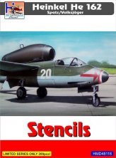 1/48 Heinkel He-162 stencils 1/48 Heinkel He-162 stencils
