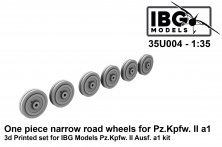 1/35 One piece narrow road wheels for Pz.Kpfw.II Ausf.a1 1/35 One piece narrow road wheels for Pz.Kpfw.II Ausf.a1