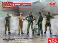 1/48 US Pilots & Ground Personal Vietnam War 1/48 US Pilots & Ground Personal Vietnam War