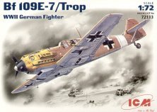 ICM 1/72 Messerschmitt Bf-109E-7 Version Tropicale ICM 1/72 Messerschmitt Bf-109E-7 Version Tropicale