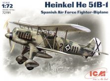 ICM 1/72 Heinkel He-51B Décals Force Aérienne Espagnole ICM 1/72 Heinkel He-51B Décals Force Aérienne Espagnole