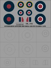 1/32 Supermarine Spitfire roundels and fin flashes Late 1/32 Supermarine Spitfire roundels and fin flashes Late
