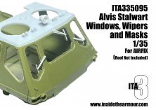 Inside The Armour Alvis FV622 Stalwart Vitres/Essuies 1/35 Inside The Armour Alvis FV622 Stalwart Vitres/Essuies 1/35