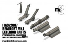 1/72 Bristol Beaufort Exterior Parts for Airfix 1/72 Bristol Beaufort Exterior Parts for Airfix