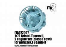 1/72 Taurus II Engines closed cowl version for Airfix 1/72 Taurus II Engines closed cowl version for Airfix