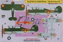 1/48 Gloster Gladiator Mk.I Belgian service 1/48 Gloster Gladiator Mk.I Belgian service