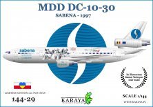1/144 McDonnell-Douglas DC-10-30 Sabena 1997 1/144 McDonnell-Douglas DC-10-30 Sabena 1997