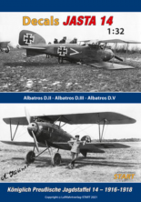 1/32 10 Albatros D.II, D.III and D.Va from the book Jasta 14 1/32 10 Albatros D.II, D.III and D.Va from the book Jasta 14