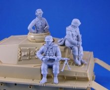 WWII German Tank Crew and Riders set 1/35 WWII German Tank Crew and Riders set 1/35