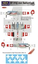 1/72 Decals Bf 110G over Switzerland (ITAL/BILEK) 1/72 Decals Bf 110G over Switzerland (ITAL/BILEK)