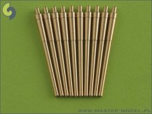 1/700 British 14in Mark VII barrels (10pcs) 1/700 British 14in Mark VII barrels (10pcs)