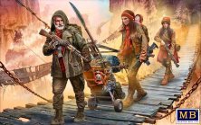 1/24 Post-apocalyptic series. The Last Bridge. Kit No. 7 1/24 Post-apocalyptic series. The Last Bridge. Kit No. 7