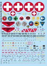 1/32 Swiss Hawker Hunter Mk.58 / T Mk.68 decals 1/32 Swiss Hawker Hunter Mk.58 / T Mk.68 decals