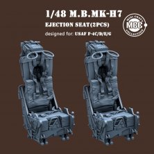 1/48 M.B MK.H7 Ejection Seats for air force type McDonnell F-4 1/48 M.B MK.H7 Ejection Seats for air force type McDonnell F-4
