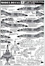 1/72 RAF FGR.2 Phantom II, Lightning, Harrier, Tornado decals 1/72 RAF FGR.2 Phantom II, Lightning, Harrier, Tornado decals