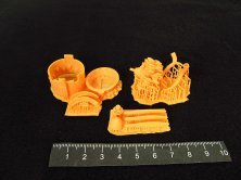 1/48 Fiat CR.42 Falco Cowling and engine for Italeri 1/48 Fiat CR.42 Falco Cowling and engine for Italeri