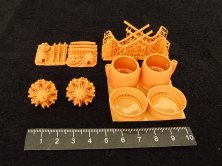 1/48 Gotha Go-244B cowlings and engines for Icm 1/48 Gotha Go-244B cowlings and engines for Icm