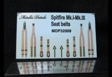 1/32 Supermarine Spitfire Mk.I-Mk.IX seat belts 1/32 Supermarine Spitfire Mk.I-Mk.IX seat belts