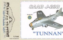 1/144 Saab J-29B Tunnan 1/144 Saab J-29B Tunnan