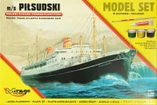 MODEL SET 1/500 m/s PILSUDSKI Passenger ship MODEL SET 1/500 m/s PILSUDSKI Passenger ship