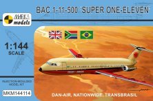 1/144 Bac 1-11-500 Dan-Air, Nationwide, Trans Brasil 1/144 Bac 1-11-500 Dan-Air, Nationwide, Trans Brasil