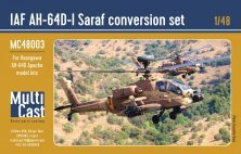1/48 Iaf Boeing AH-64D-I SARAF conversion set 1/48 Iaf Boeing AH-64D-I SARAF conversion set