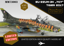 1/72 Sukhoi Su-22UM-3K 707 Polish Tiger 2017 1/72 Sukhoi Su-22UM-3K 707 Polish Tiger 2017