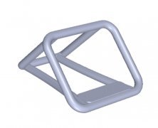 1/32 Chocks SwAF type A, 2 pairs 1/32 Chocks SwAF type A, 2 pairs