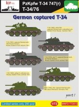 1/72 Russian T-34/76 Model 1940 German captured T-34 Part 1 1/72 Russian T-34/76 Model 1940 German captured T-34 Part 1
