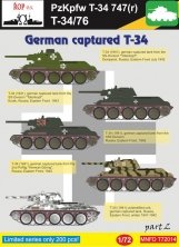 1/72 Russian T-34/76 Pz.Kpwf T-34 German captured T-34 Part 2 1/72 Russian T-34/76 Pz.Kpwf T-34 German captured T-34 Part 2