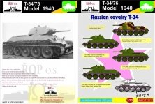 1/72 Russian T-34/76 Model 1940 Russian cavalry T-34 Part 5 1/72 Russian T-34/76 Model 1940 Russian cavalry T-34 Part 5