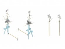 1/200 HMS RODNEY MAST AND RADAR SET 1/200 HMS RODNEY MAST AND RADAR SET