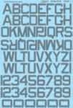 Microscale 1/48 US Lettres & Chiffres 60° 24' 36' - 3 Planches Microscale 1/48 US Lettres & Chiffres 60° 24' 36' - 3 Planches