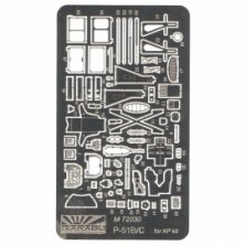 1/72 North-American P-51B/P-51C PE set 1/72 North-American P-51B/P-51C PE set