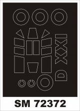 1/72 Fokker D.XXI mask for Special Hobby 1/72 Fokker D.XXI mask for Special Hobby