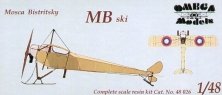 1/48 Mosca Bistriksky MB two seat Russian version with skis. 1/48 Mosca Bistriksky MB two seat Russian version with skis.